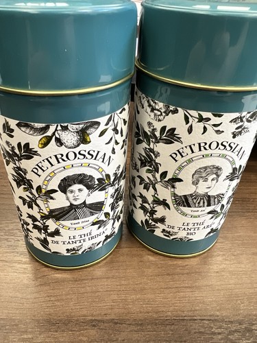 Petrossian tea tins set 2 - tins,