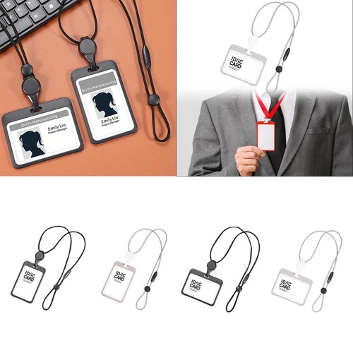 Nurse badge holder work - nurse,