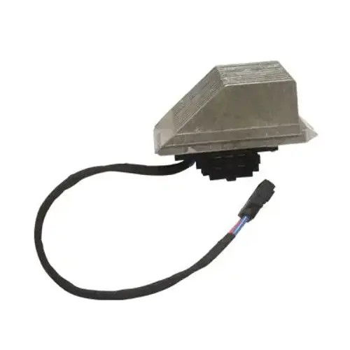 Blower regulator resistor for