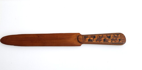 Antique treen wooden tunbridge - antique,