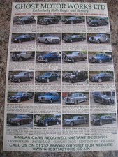 GHOST MOTOR WORKS LTD ROLLS