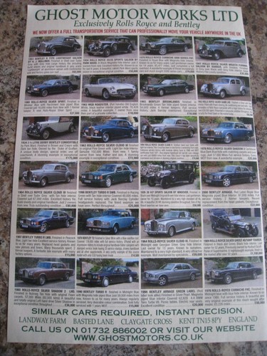 Ghost motor works ltd - motor, rolls