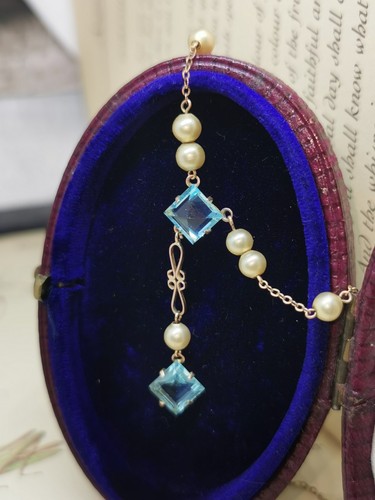 Antique 1920s 9ct - , gold