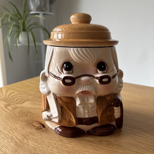 Vintage ceramic grandpa - vintage,