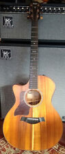 Taylor 724C E Koa Left Handed Grand Auditorium Guitar With Taylor Padded Gigbag