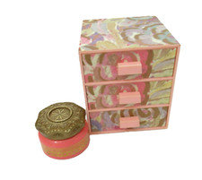 Vintage Avon PINK Jewelry Box
