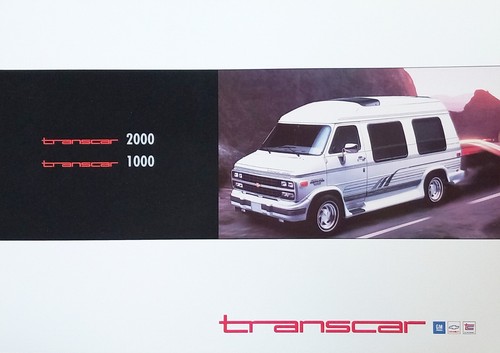 Chevrolet transcar vans 1995 - transcar,