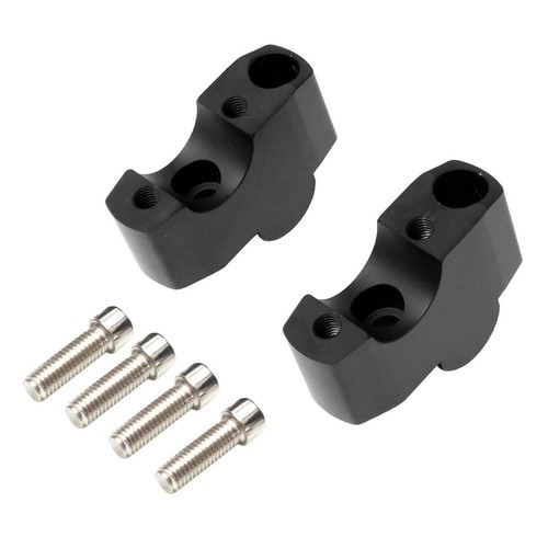Aluminum handlebar riser - aluminum,