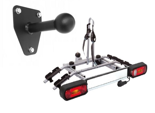 Wall mount bike rack trailer - rack,