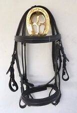 **SALE** BEAUTIFUL MINI SHETLAND PADDED CAVESSON BRIDLES + REINS  BLACK OR BROWN