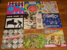 ROCKABILLY lot 9x LP hank c