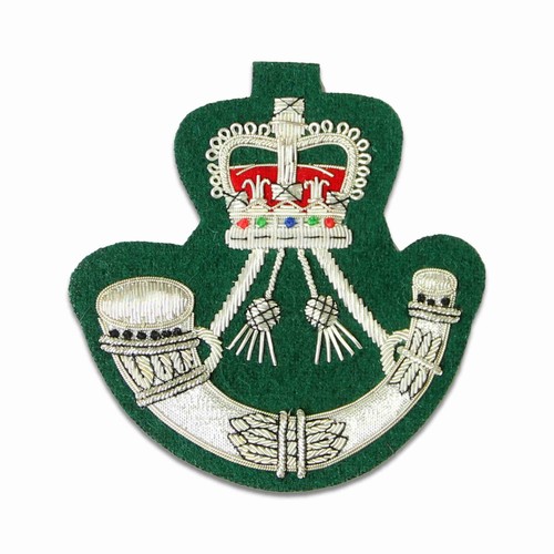 The rifles blazer badge green - the, (green