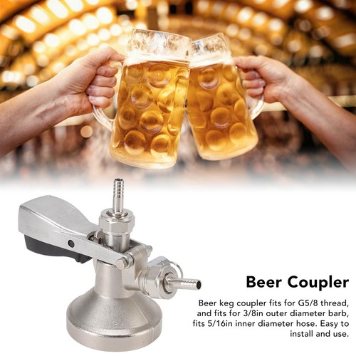Type beer keg coupler - type,