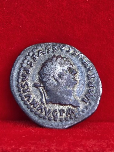 Titus denarius 80 rome - ar,