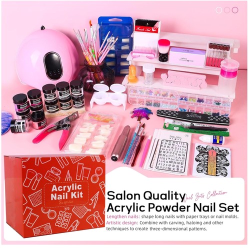 Acrylic nail art kit - acrylic, uv