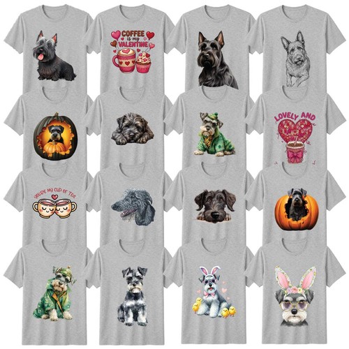Watercolour dog shirt - watercolour, t-shirt