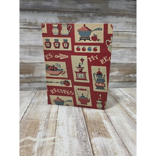 Vintage red kitchen recipe - red,