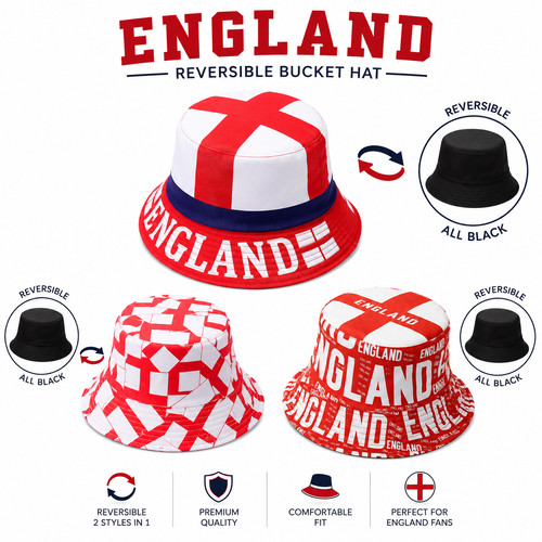 England bucket hat george - bucket, st