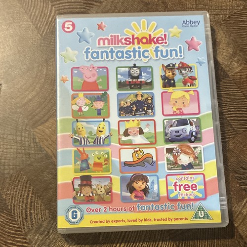 Milkshake fantastic fun dvd - milkshake,