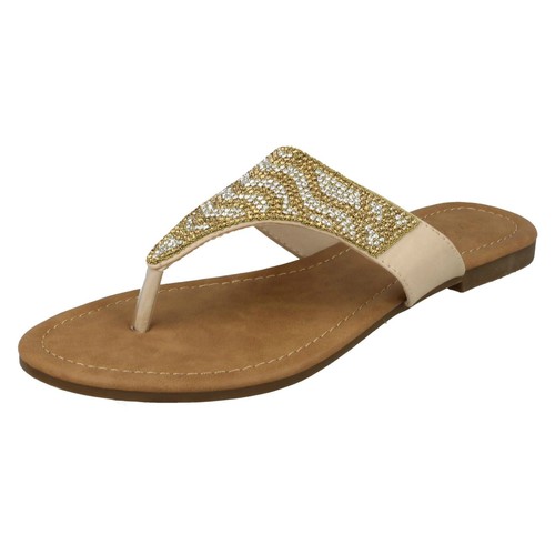 Savannah ladies flat diamante - savannah,