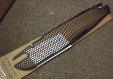 Front radiator grille heavy duty s/s Mazda MX5 mk2 MX-5 satin black powdercoat