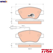 BRAKE PAD SET DISC BRAKE