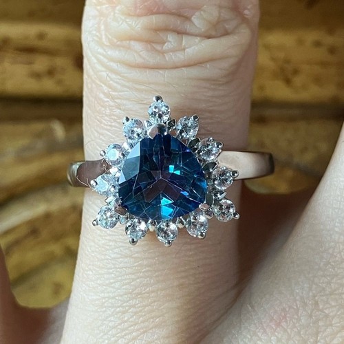 Genuine blue mystic topaz - genuine,