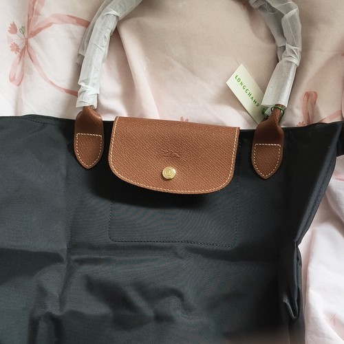 Black nylon tote with - nylon,