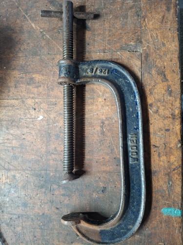 Woden 126 g clamp heavy - 8", 126/8"