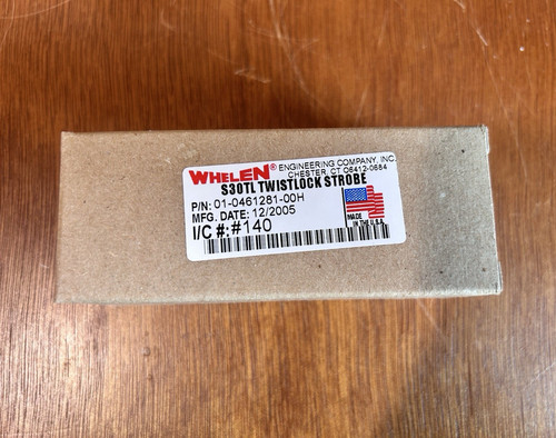 Whelen s30tl twist lock - whelen,