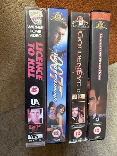Vhs james bond - james, 4