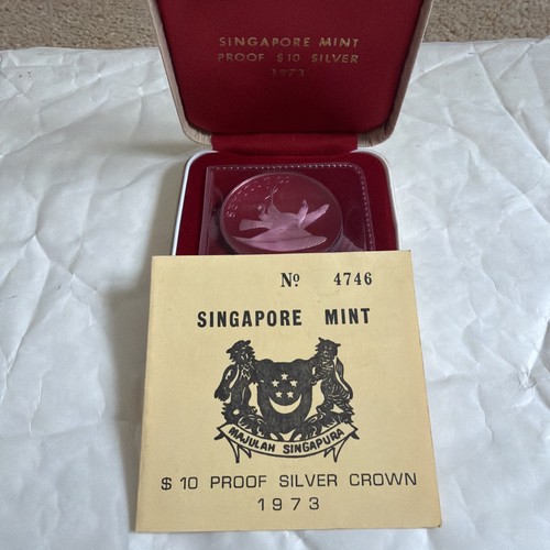 1973 singapore mint proof - singapore,