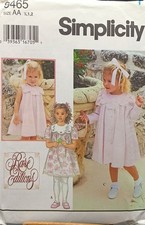 Vintage Simplicity 9465 Rare