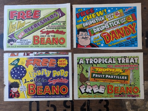 Vintage 1990s comic sweet - 1990s,