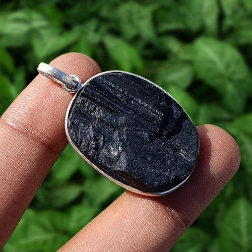 Charm black tourmaline - charm,