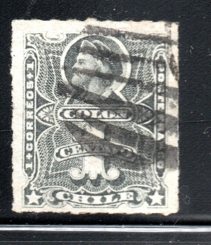Chile stamp classsic colon - stamp,