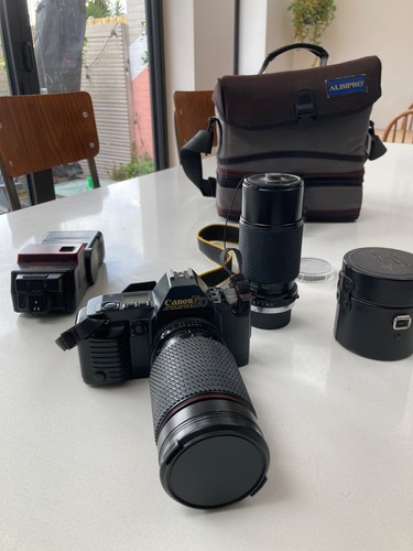 Slr camera with lenses - slr,