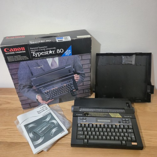 Canon typestar electronic - canon, 80