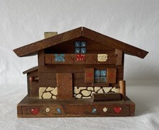 Vintage Wooden Swiss Chalet