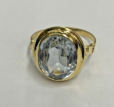 14ct gold aquamarine - 14ct,