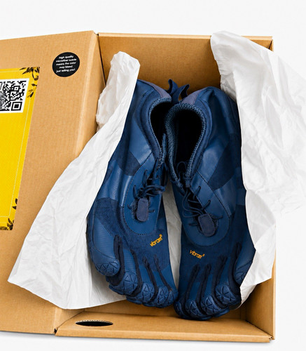 Vibram fivefingers blue - blue, lace