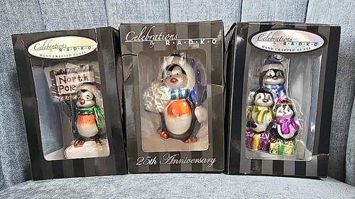 Christopher radko penguin - christopher,