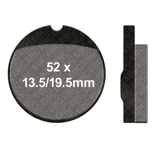 Pair pads ebc fa013 - ebc,