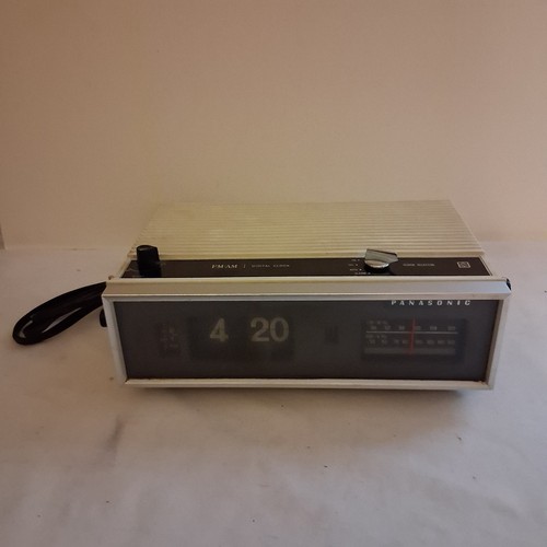 Panasonic flip alarm clock - panasonic,