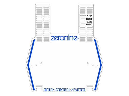 Zeronine bmx number plate old - bmx,
