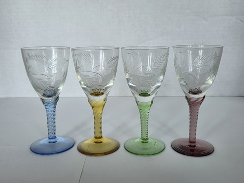 Vintage sherry glasses - vintage,