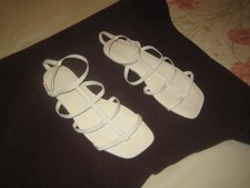 Ladies sandals ‘ NEXT ‘ – white – size 4 – good condition