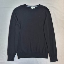 Moods of Norway Mens 100% Wool Sweater Size M Lightweight Crew Neck Pullover