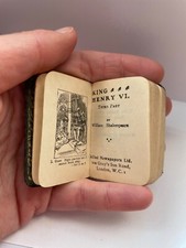 Antique Miniature Shakespeare