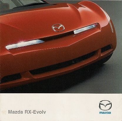 Mazda evolv concept - rx-evolv,